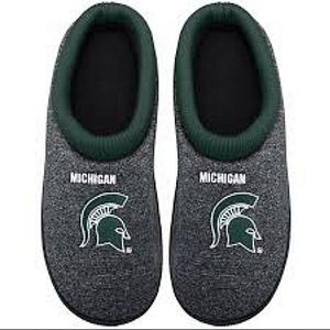 Michigan State college football slippers